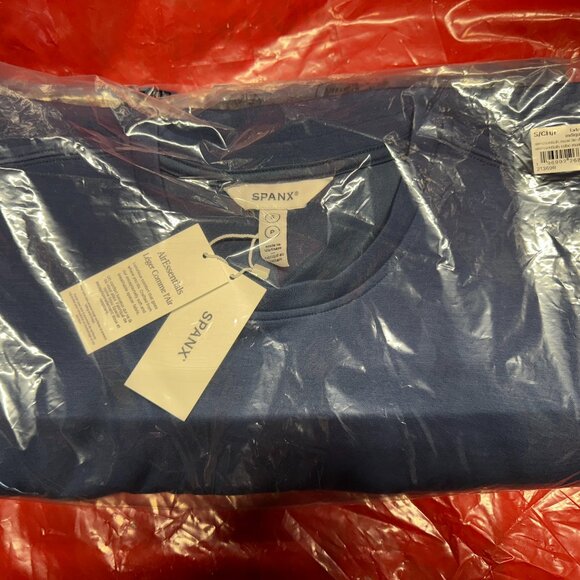 BNWT SPANX® AirEssentials Tie-Waist Maxi Dress, small, black and blue available - Picture 5 of 10